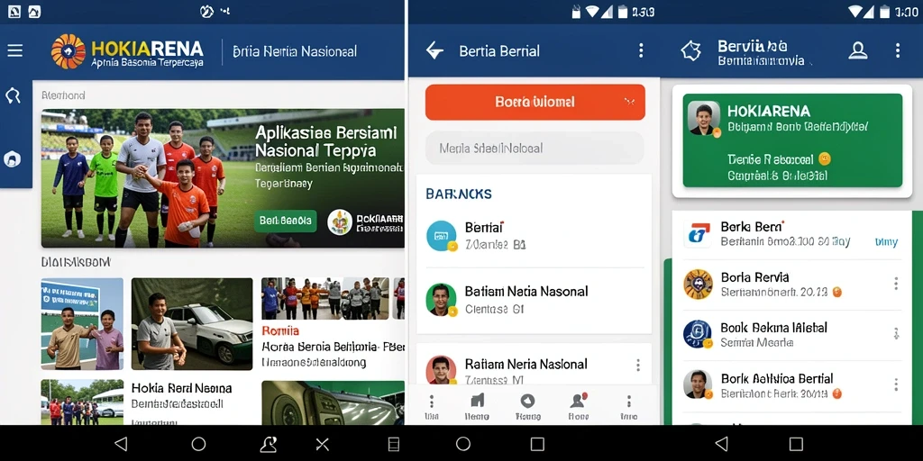 Tampilan antarmuka pengguna HOKIARENA untuk berita nasional.