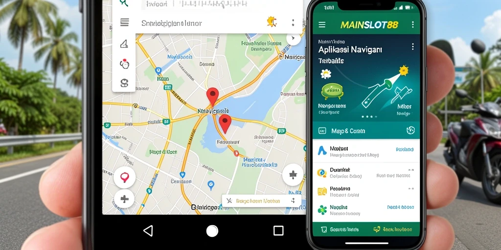 Antarmuka MAINSLOT88 menampilkan rute dan informasi cuaca secara jelas.